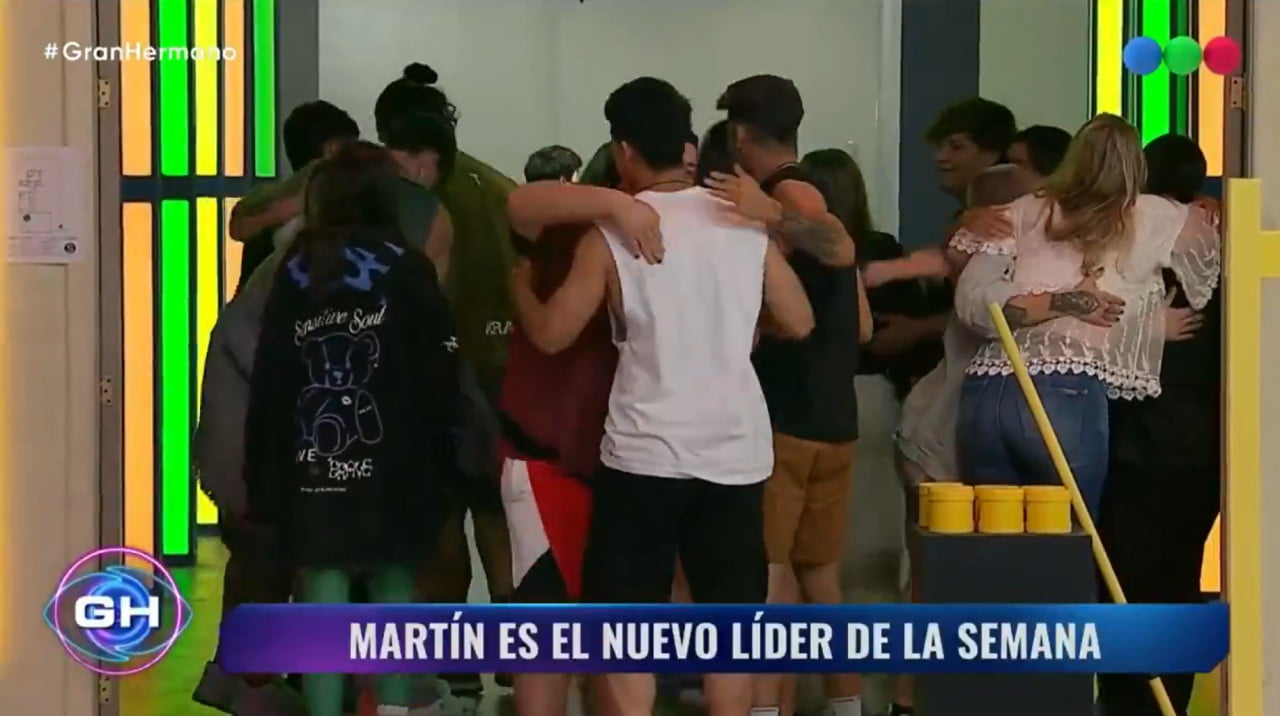Martín es el nuevo líder de la semana. Foto: Telefe.